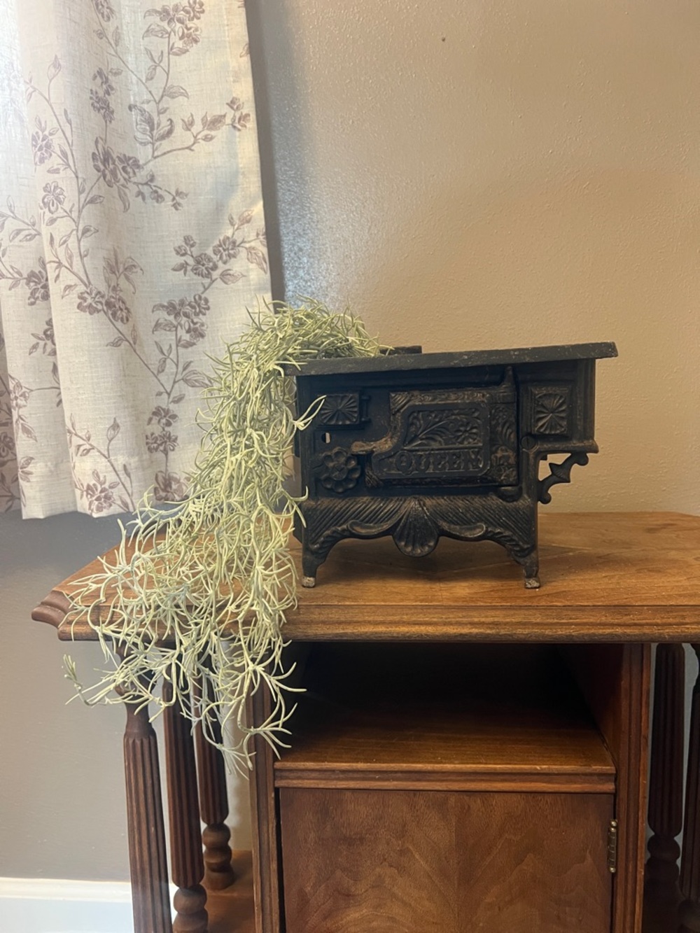 Vintage small cast iron stove